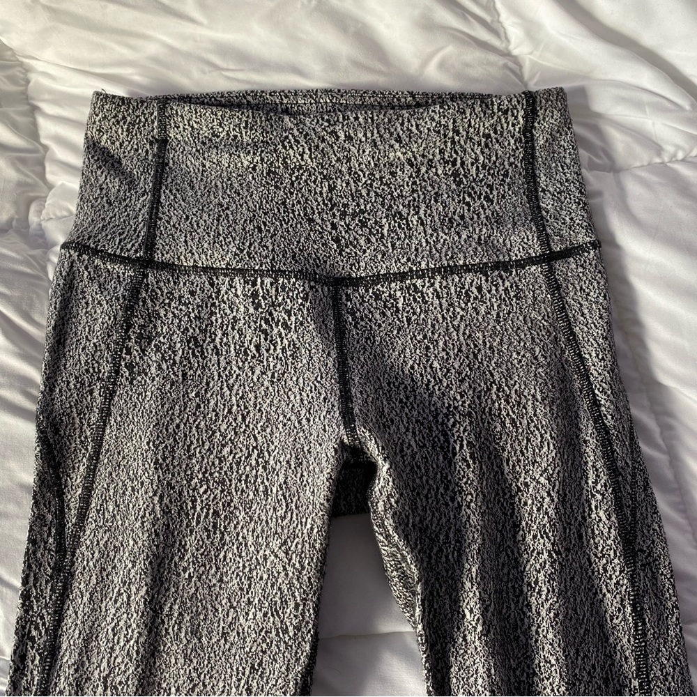 lululemon athletica Textured Gray Leggings